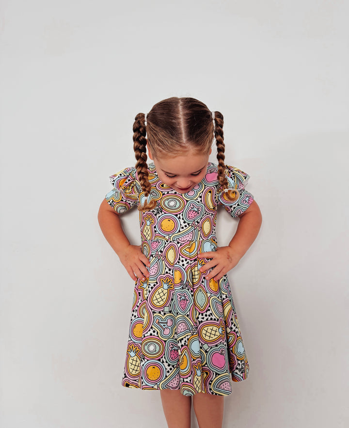 Fruit Fiesta Twirl Dress