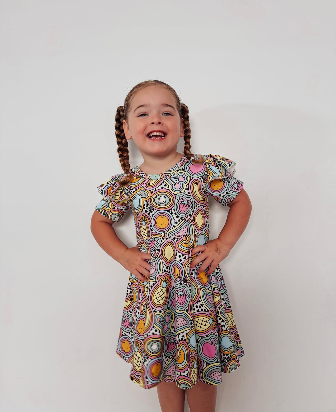 Fruit Fiesta Twirl Dress