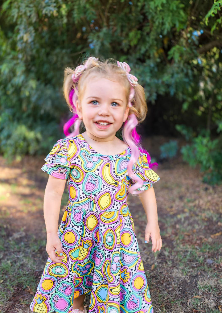 Fruit Fiesta Twirl Dress